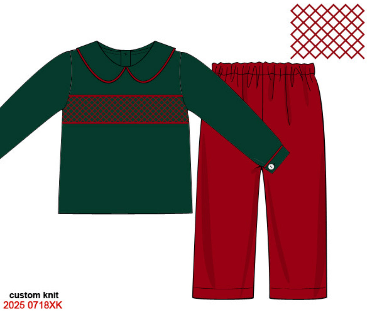 Heirloom Holiday Pants Set