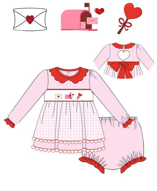 Dear Valentine Diaper Set