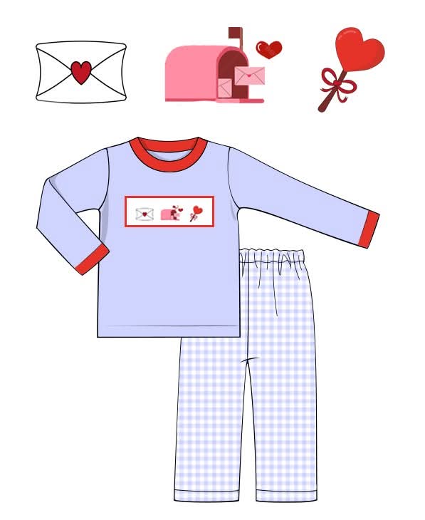 Dear Valentine Pant Set